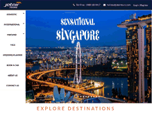 Tablet Screenshot of jetairtours.com